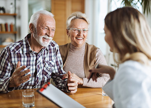 We review your health needs, doctors, prescriptions, and budget.